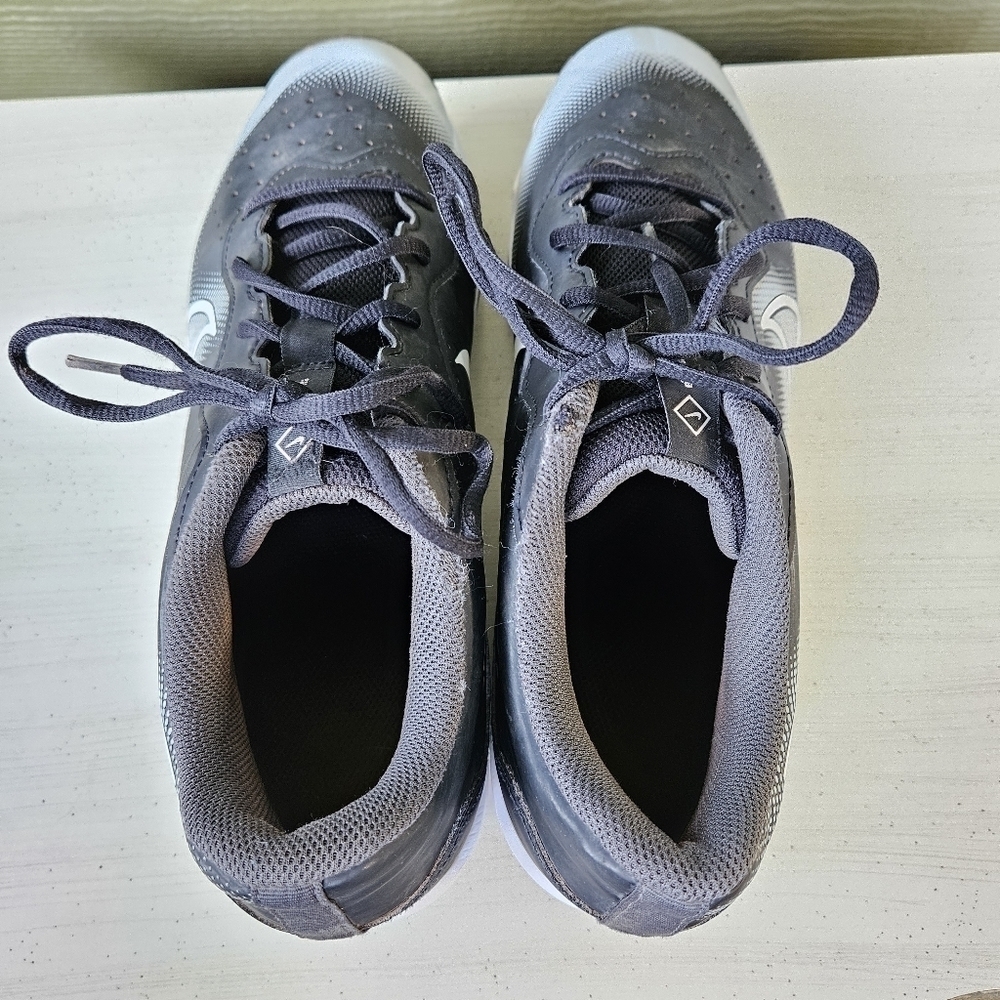 Nike Alpha Huarache Elite 4 Low DJ6524-011 Baseball Cleats Black Men’s Size 9.5 - Picture 8 of 16